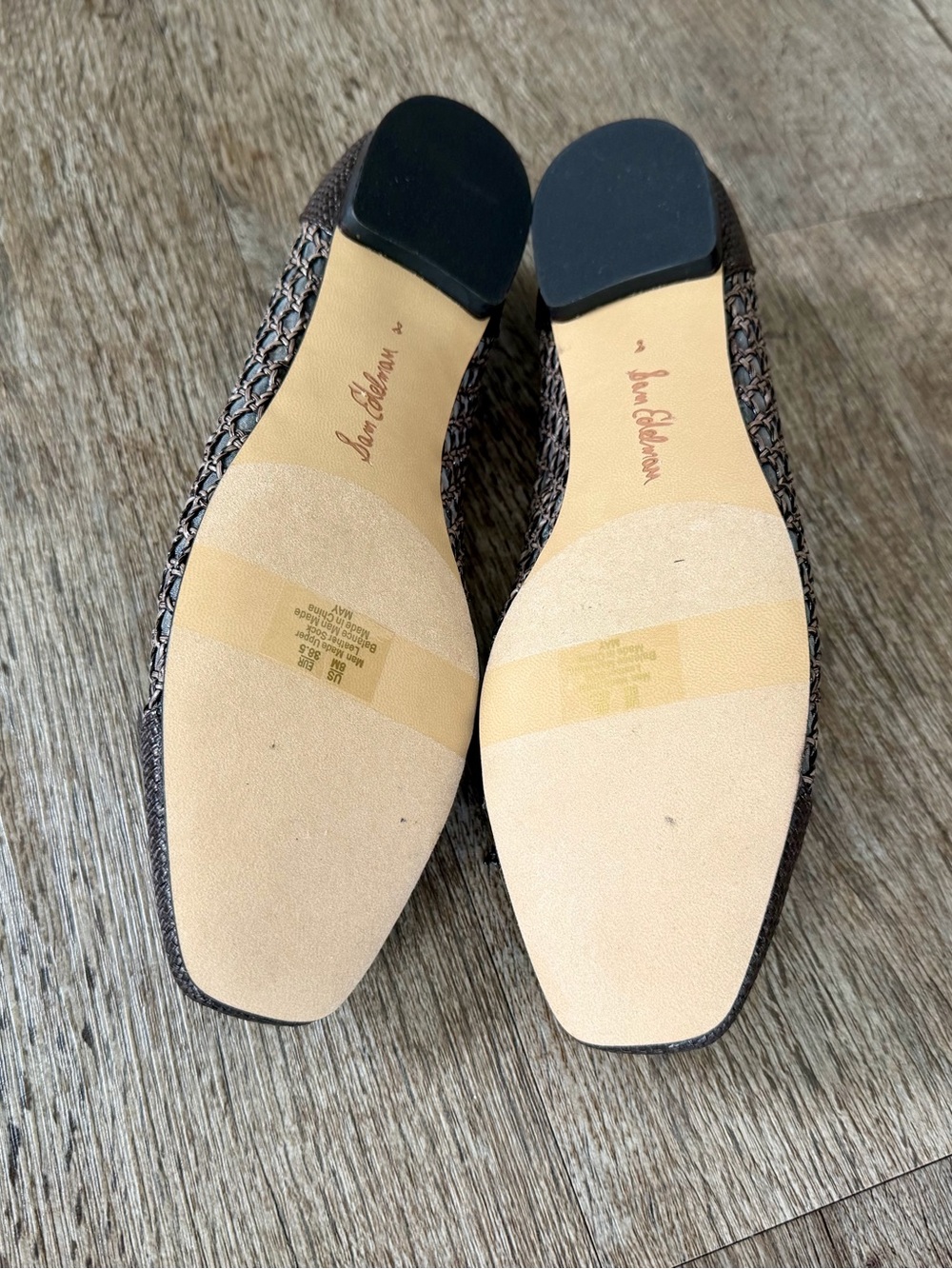 May Ballet Flats - Brown Raffia - Picture 4 of 7